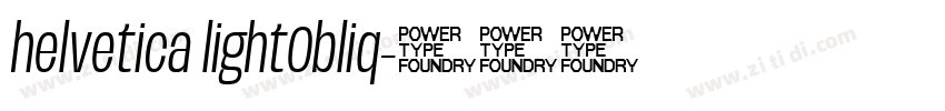 helvetica lightObliq字体转换 helvetica lightObliq字体转换